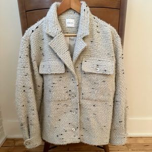 Anine Bing Textured Tweed Jacket